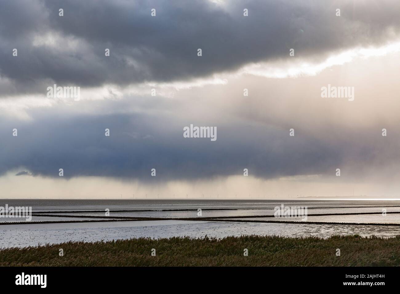 Wattenmeer, Ebbe, Keitum, Sylt Stock Photo