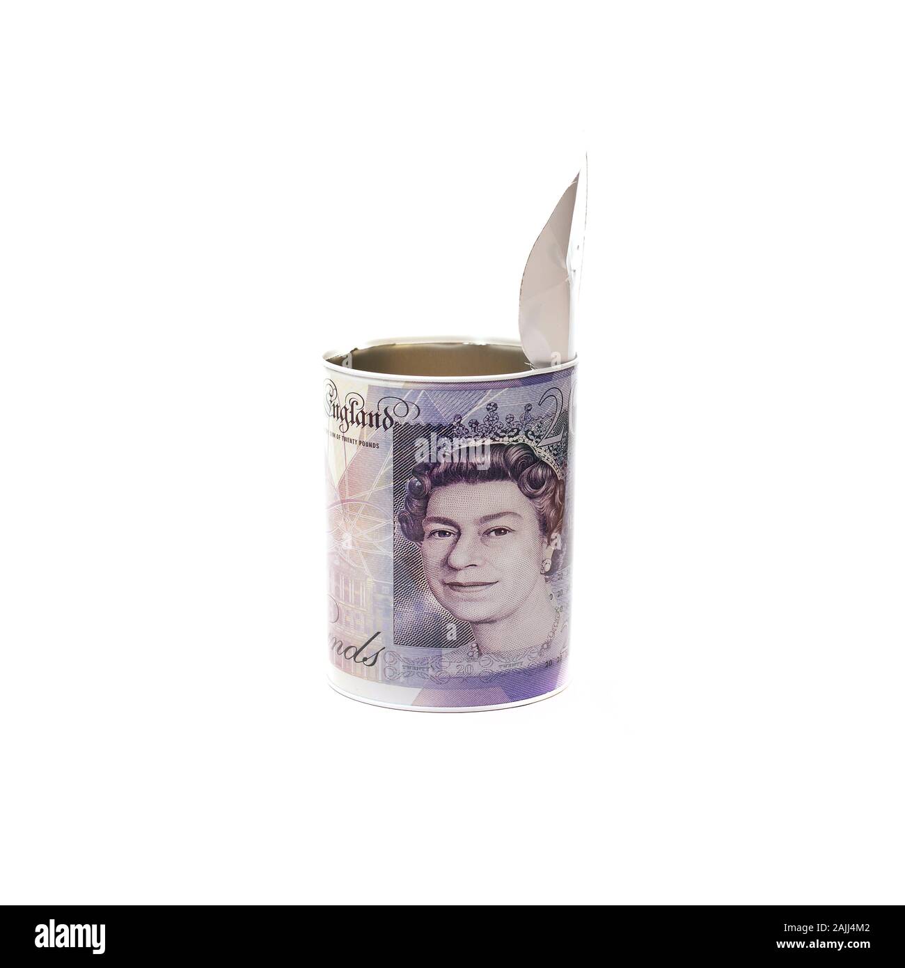 Opened Moneybox Name: Opened Moneybox Date: 3/6/2019 Event:  Address/Venue: Stock Photo