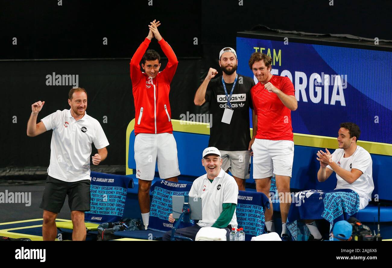 Rac Arena Perth Western Australia 4th Jan 2020 Atp Cup Australia Perth Day 2 Spain Versus