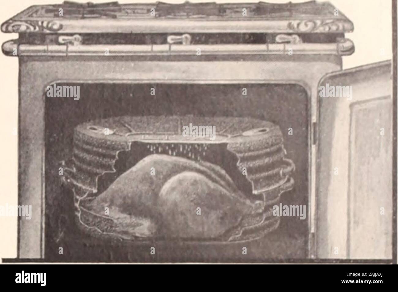 American homes and gardens . LISKS Sanitary SELF BASTINGROASTER MAKES A ROAST MEAN A REST A