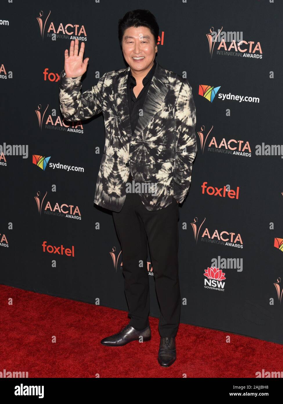 03 January 2020 - Hollywood, California - Song Kang Ho. 9th Annual Australian Academy Of Cinema And Television Arts (AACTA) International Awards. (Credit Image: © Billy Bennight/AdMedia via ZUMA Wire) Stock Photo