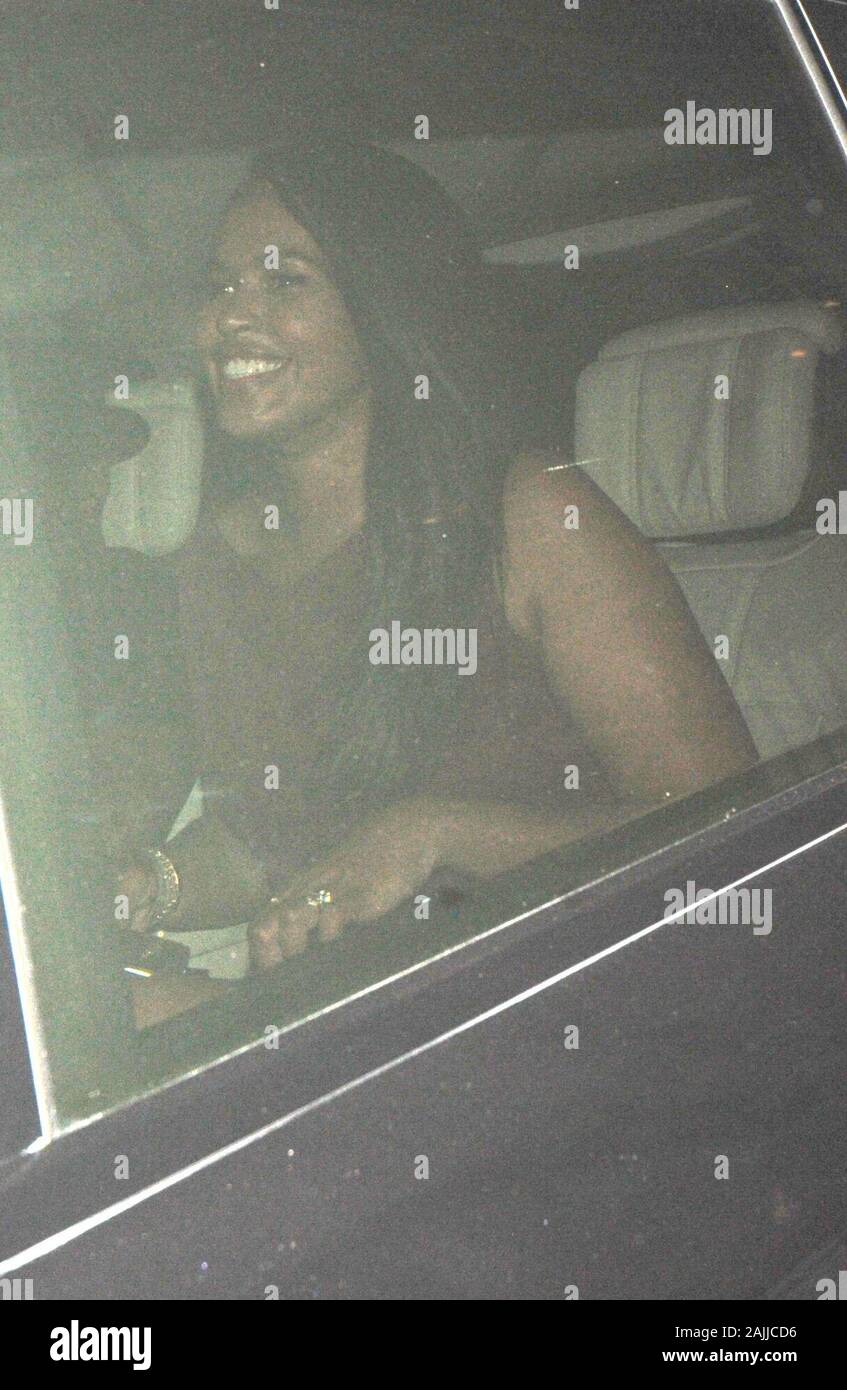 Idris Elba and his Wife Sabrina Elba leave Gordon Ramsay's new