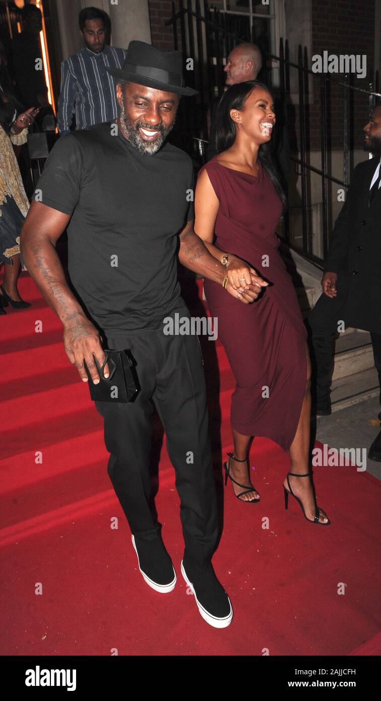 Photo Idris Elba Wife Sabrina At Gordon Ramsay Party Photo | My XXX Hot