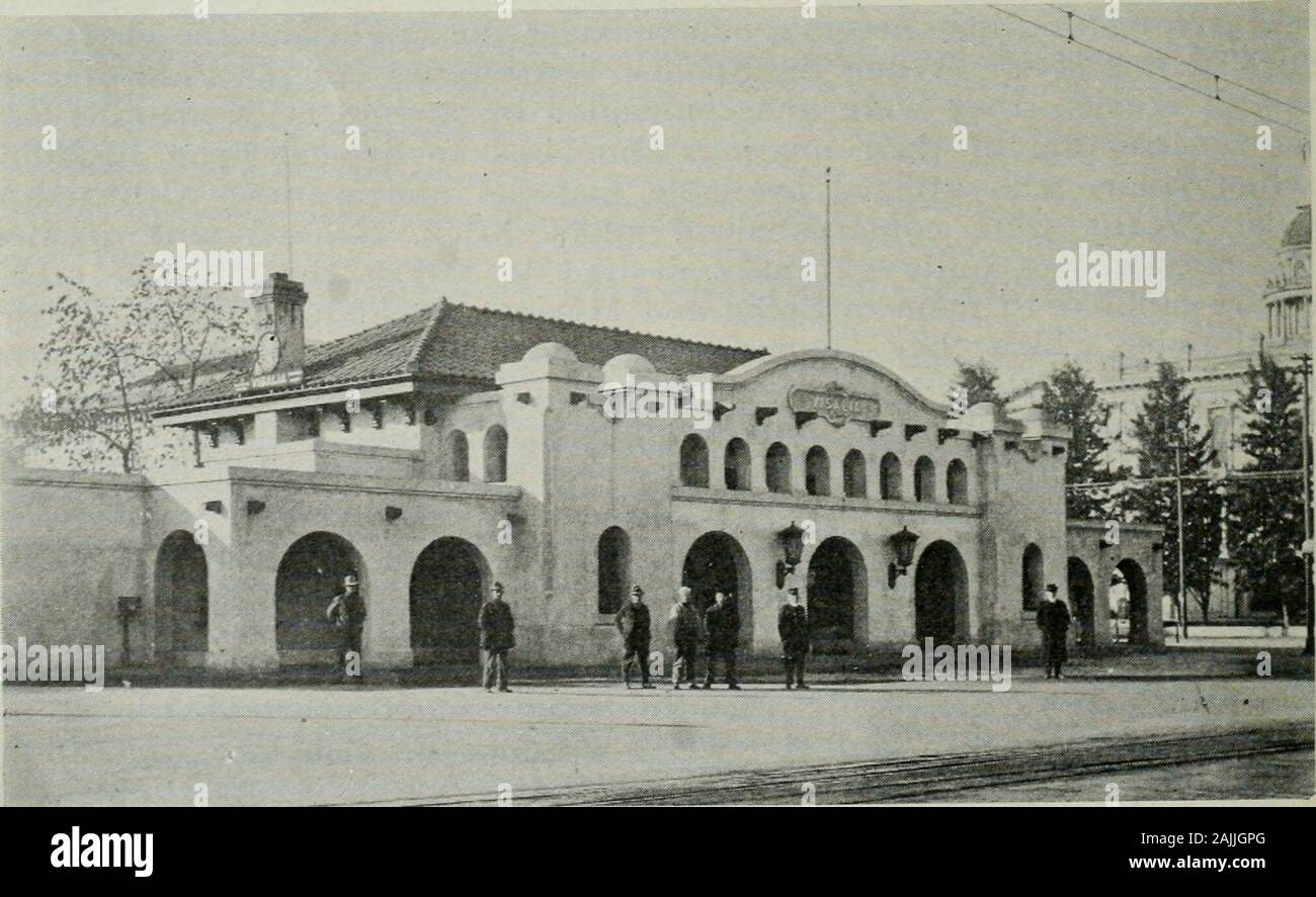 Architect and engineer . PASSENGER STATION, DAVIS
