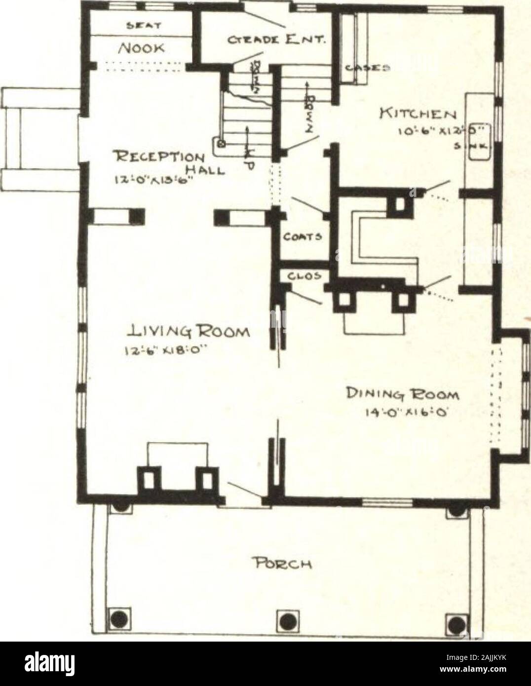 Cement houses and how to build them. . First Floor Plan Blue prints consist of basement plan