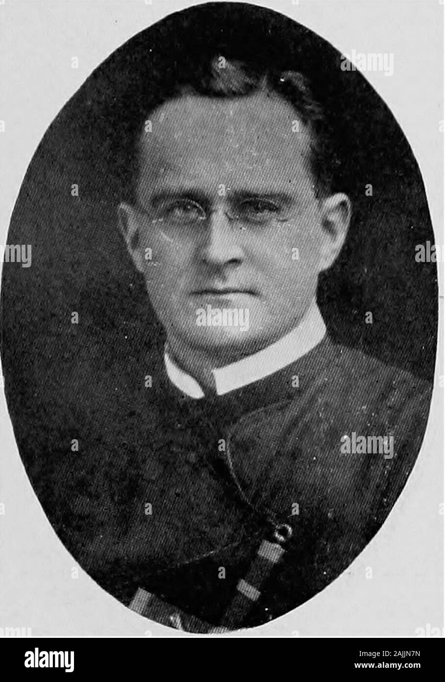 Empire state notables, 1914 . VERY REV. WILLIAM J. McADAM Consultor General of the Society of the Priests of Mercy, Rector of Our Lady of Lowides Grotto Churcli Brooklyn, N. Y. REV. RICHARD S. CARTWRIGHT, C. S. P. Assistant Superior Church of St. Paul the Apostle New York City Stock Photo