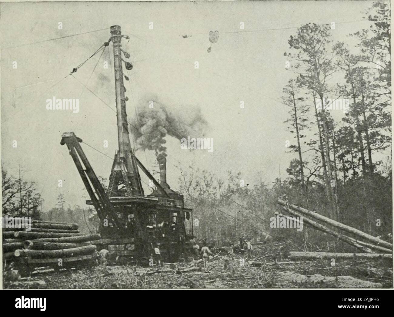 Logging; the principles and general methods of operation in the United  States . STEM This comprises a main wire cable, from i inch to i| inches  indiameter, suspended between two supports known,