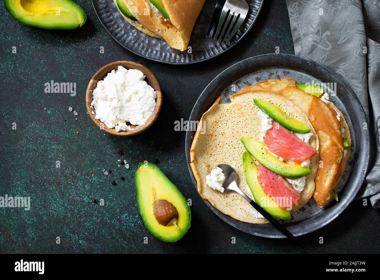 Healthy Breakfast Or Snack The Concept Of A Healthy And Balanced