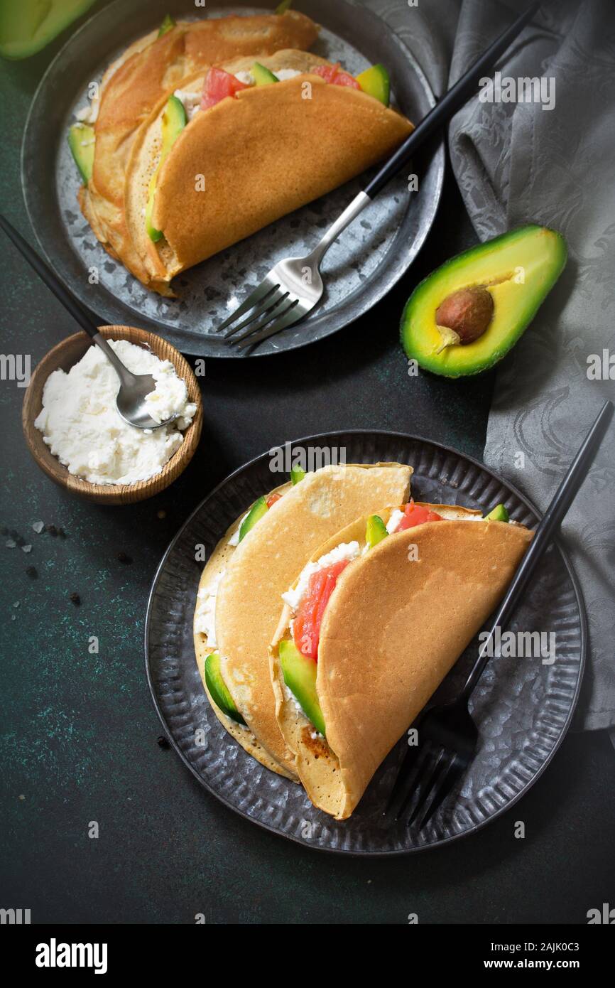 Healthy Breakfast Or Snack The Concept Of A Healthy And Balanced