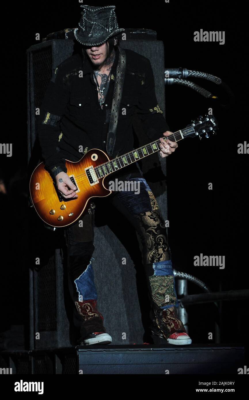 Milano Italy 05 September 2010 : Live concert of Guns N' Roses at