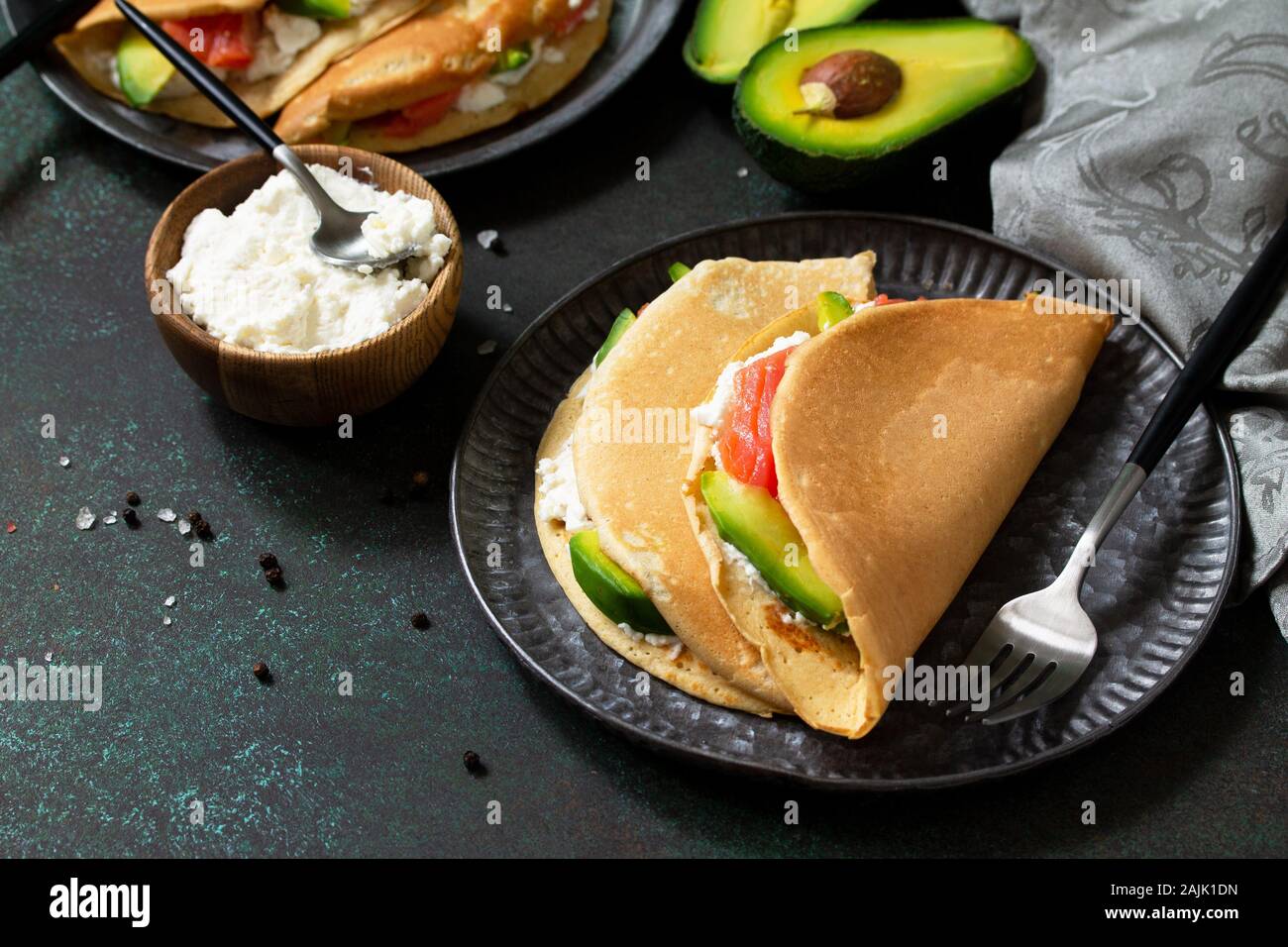 Healthy Breakfast Or Snack The Concept Of A Healthy And Balanced