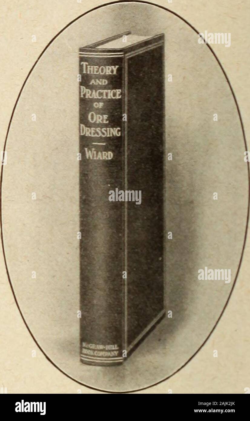 Canadian mining journal July-December 1915 . n work devoted to the treatment ofores by concentration processes. It contains an abundance of useful and practical data onplant construction and operation. It discusses fundamentalprinciples with the same thoroughness as it does practicaldetails. Mr. Wiard undertakes to give the metallurgist, minemanager and engineer practical details employed in oredressing plants. For the mill-man he has embodied usefuldata on the care of machines. ii CONTENTS I. Preliminary considerations, Relating to Installation of Ore-dressing Plants.Testing Concentrating Ore Stock Photo