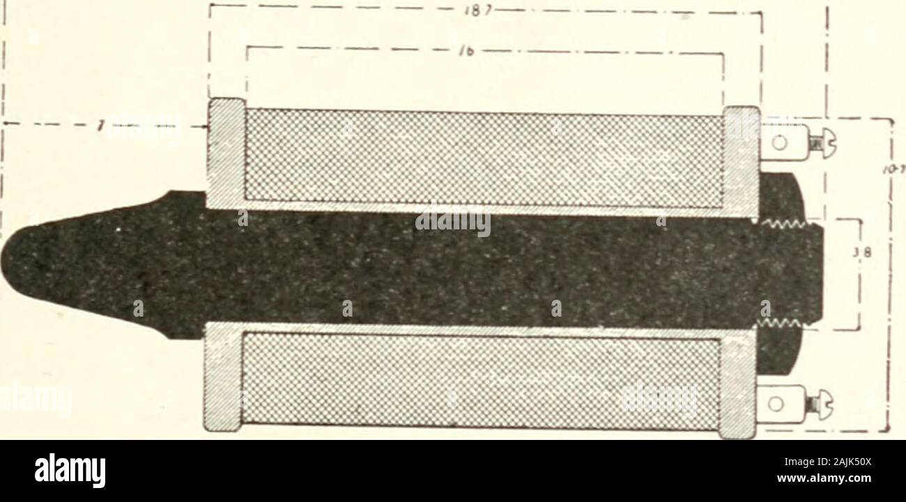 Transactions Sity School Alonglines Which I Indicated The Magnet Consisted Of A Bar Ofsoft Norway Iron 18 Inches Long And 3 Inches In Diameter Wrapped With Hundreds Of Feet Of Fine Copper