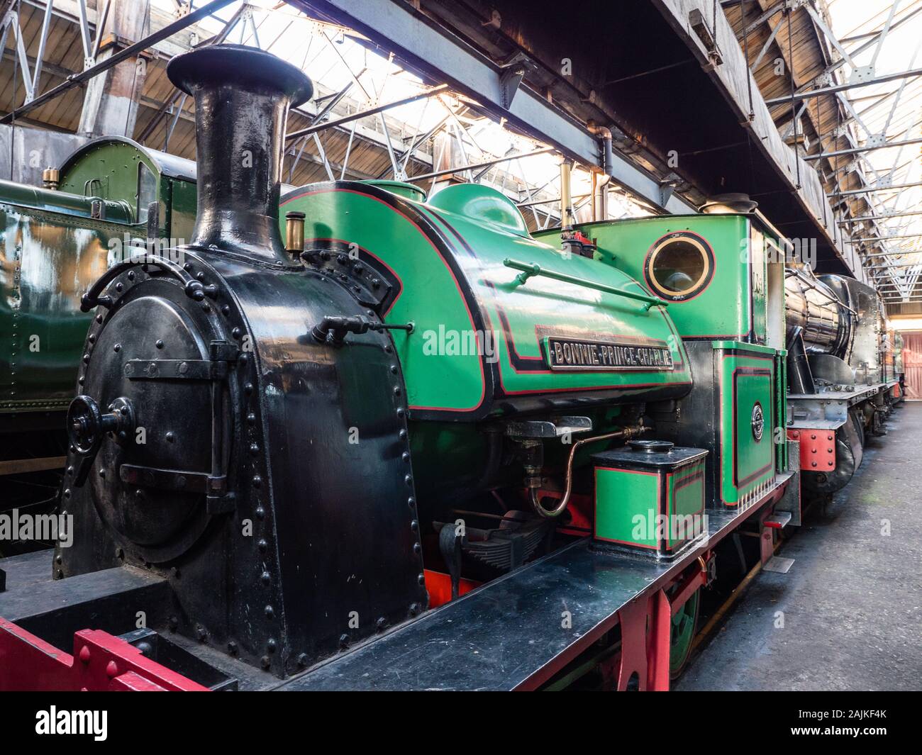 Prince Train Bonnie Prince Charlie Steam Train, Didcot Railway Centre, Didcot ...