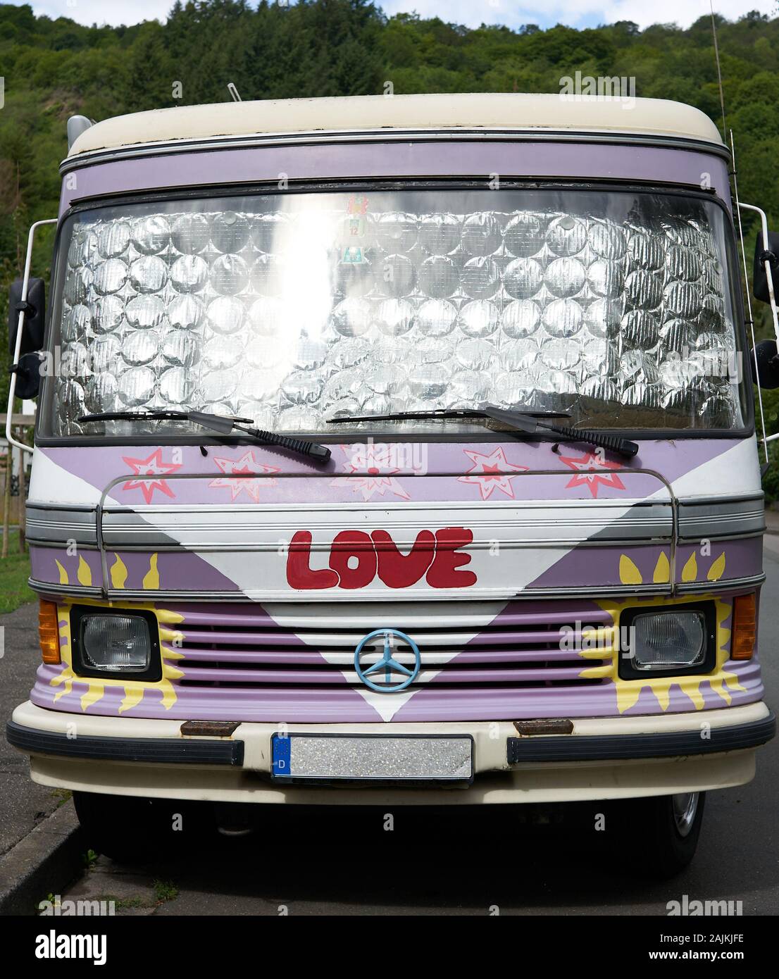 Mercedes hippie van hotsell