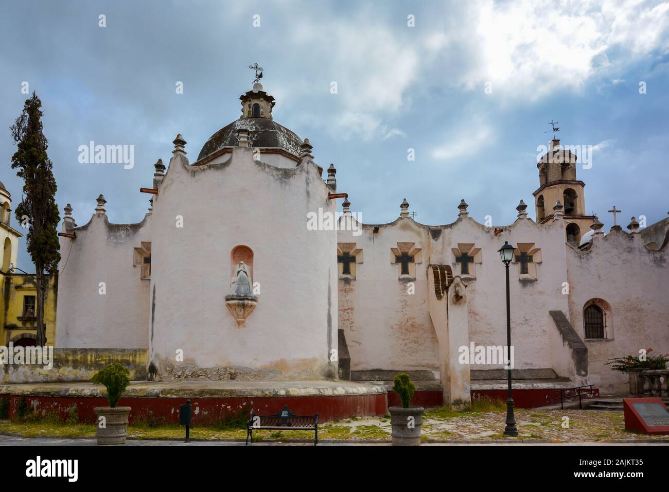 Sanctuary of Atotonilco, a church complex and part of a World Heritage Site - San Miguel de Allende, Guanajuato, Mexico Stock Photo