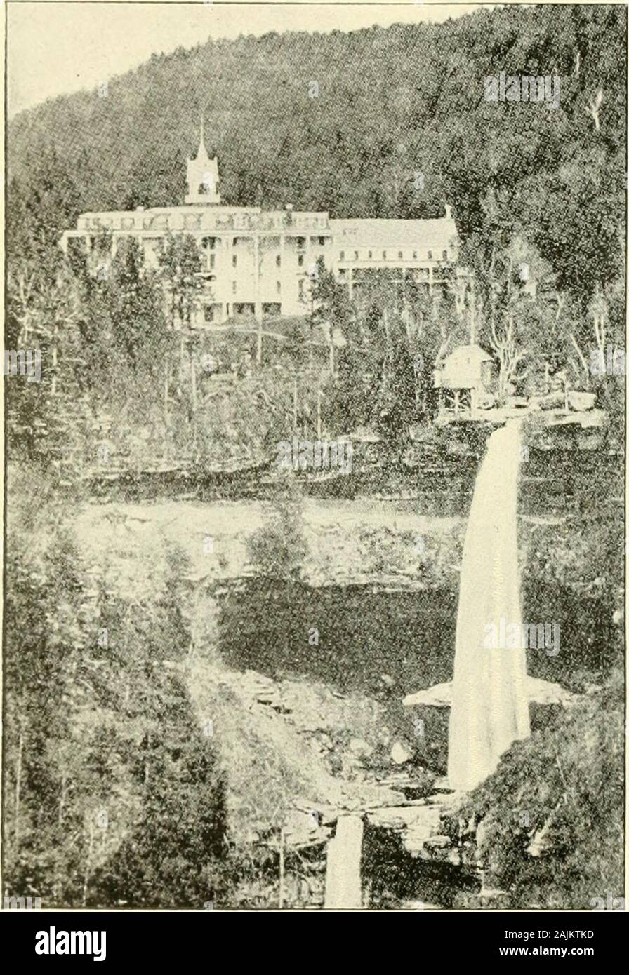 The Catskill Mountains; . aterskill and thefamous Catskill Mountain
