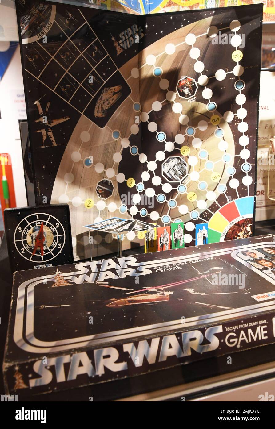 Star Wars Board Game at Bucks County Museum toy exhibition, Aylesbury