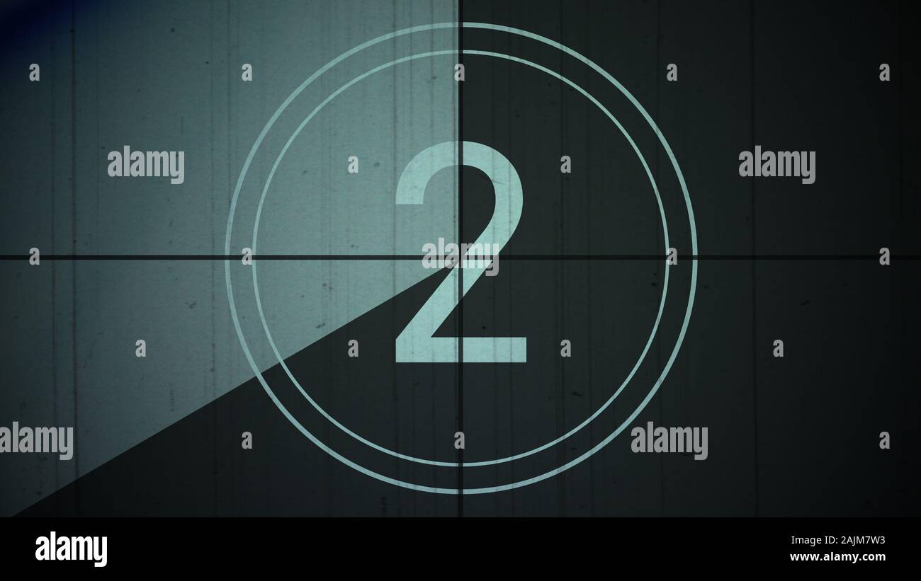 Film vintage countdown number 2 . Movie film strip with countdown number on grunge background. 2D animation old vintage film countdown retro down counter for movie start to presentation Stock Photo - Alamy Film vintage countdown number 2 . Movie film strip with countdown number on grunge background. 2D animation old vintage film countdown retro down counter for movie start to presentation Stock Photo - Alamy