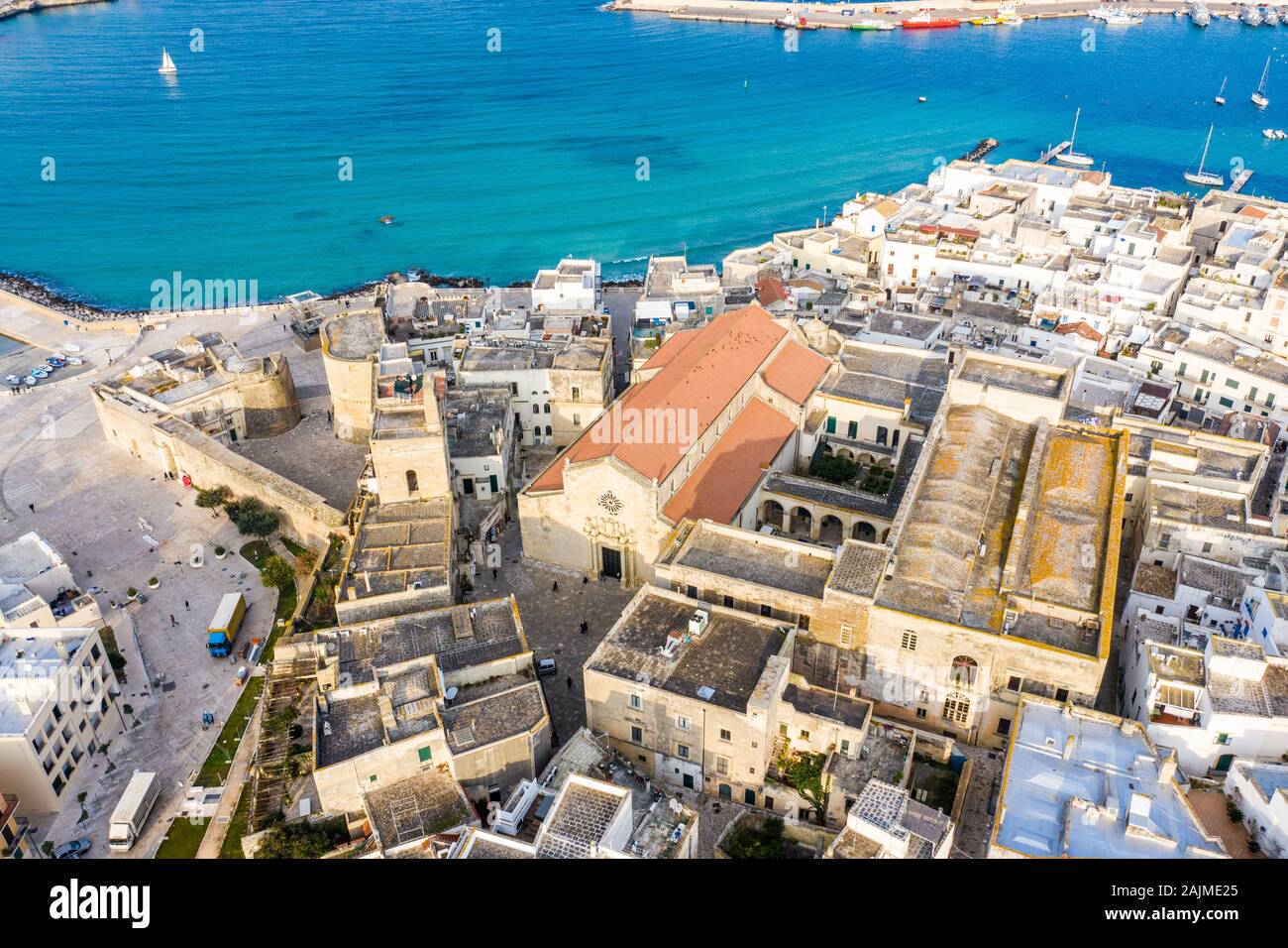 Cathedral of Saint Mary of the Announcement, Otranto, Puglia, Italy Stock Photo