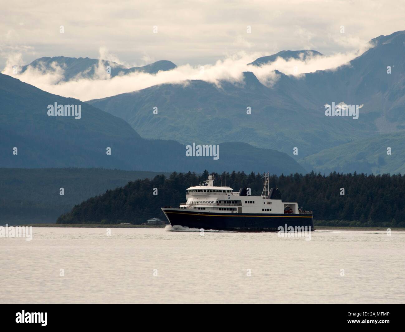 Alaska Marine Highway System vessel the Tazlina Stock Photo