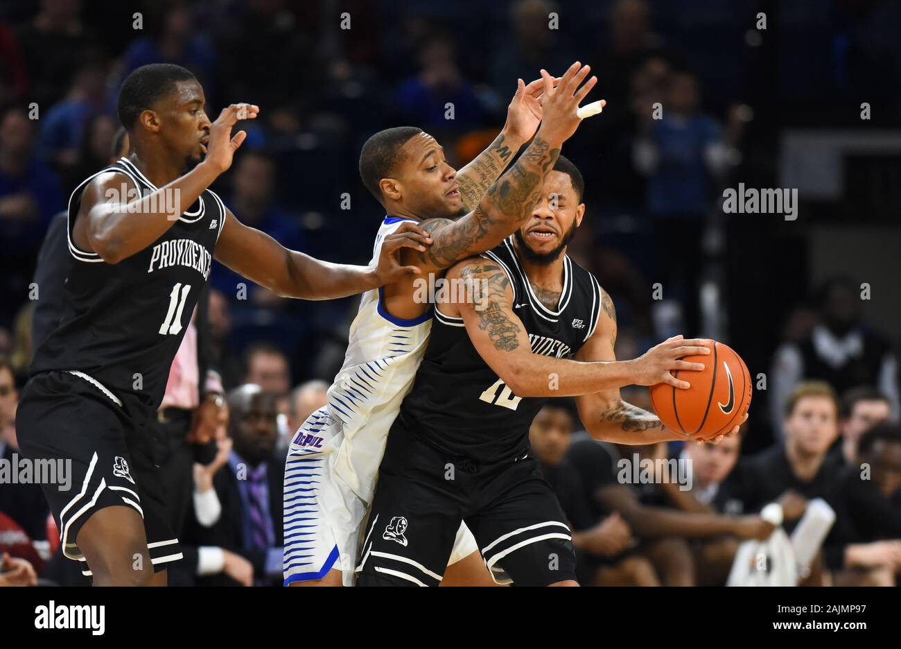 Pipkins helps Providence upset No. 12 Villanova