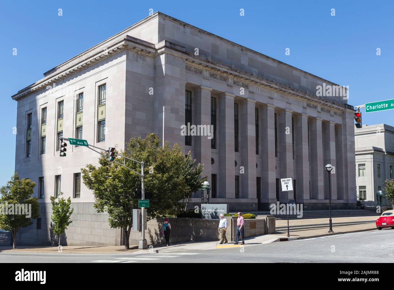 The Tennessee Supreme Court Building in Nashville, Tennessee. Stock Photo