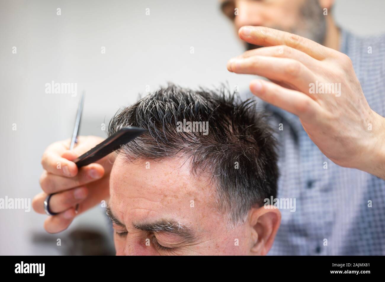 70s Hairdresser High Resolution Stock Photography and Images - Alamy