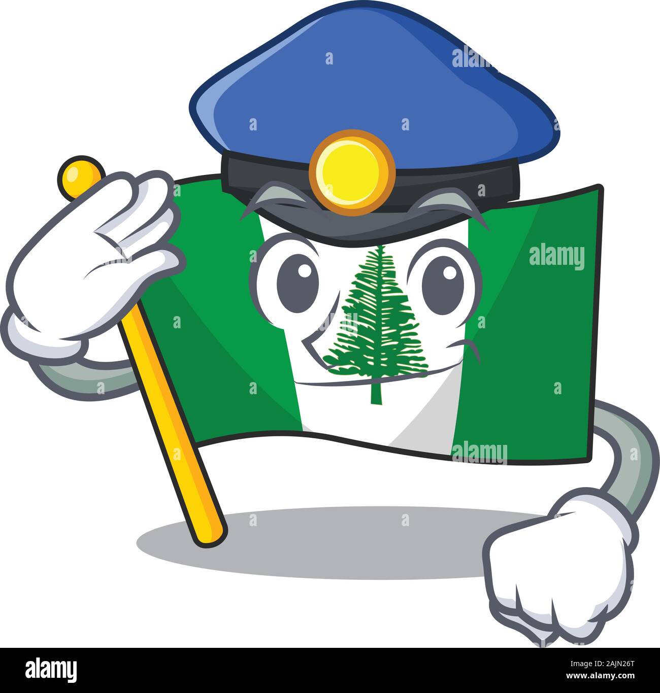 Police force cartoon Cut Out Stock Images & Pictures - Alamy