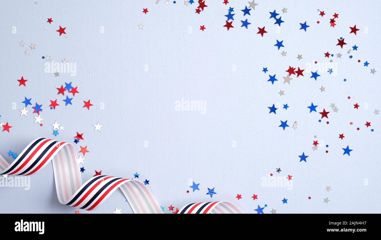 Download Independence Day Usa Banner Mockup With Confetti And Ribbon Usa Presidents Day American Labor Day Memorial Day Us Election Concept Stock Photo Alamy Yellowimages Mockups