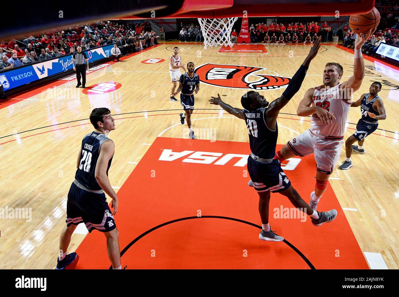 January 4, 2020 Western Kentucky Hilltoppers forward Carson Williams