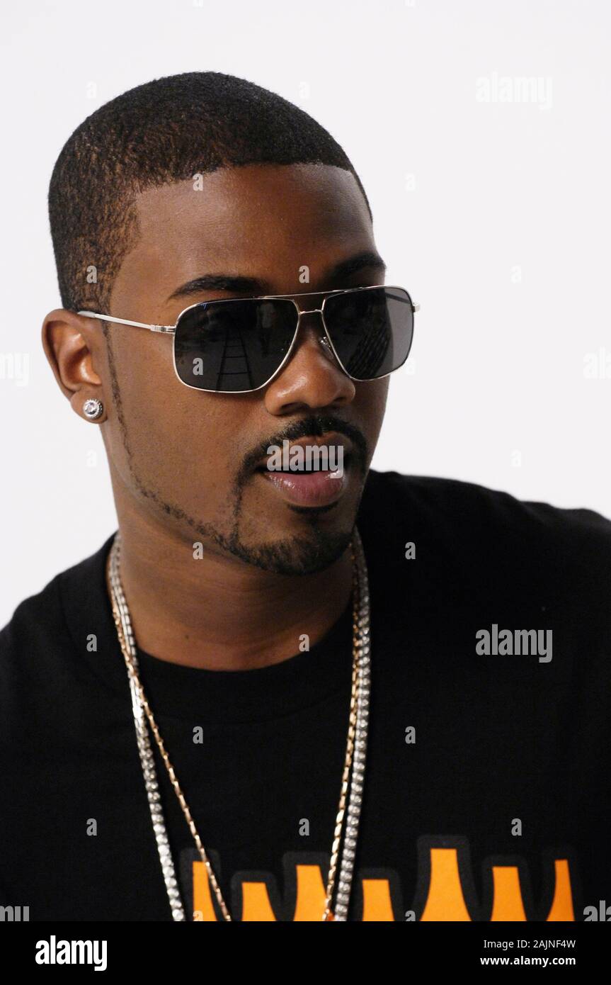Singer / Actor Ray J on set at New Boyz featuring Ray J 'Tie Me Down' Music Video on August 17, 2009 in Los Angeles, California. Stock Photo