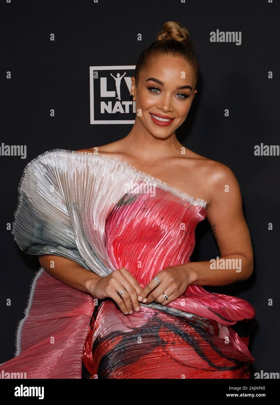 Los Angeles, USA. 04th Jan, 2020. LOS ANGELES, CALIFORNIA - JANUARY 04: Jasmine Sanders attends The Art Of Elysium's 13th Annual Celebration - Heaven at Hollywood Palladium on January 04, 2020 in Los Angeles, California. Credit: MediaPunch Inc/Alamy Live News Stock Photo