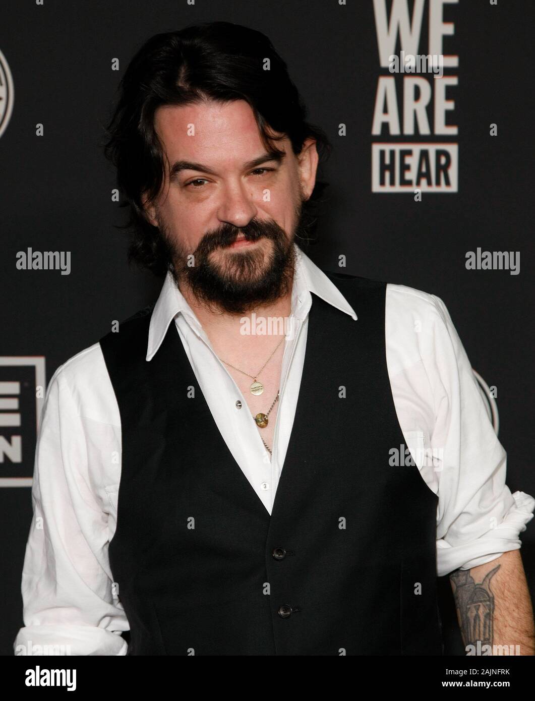Los Angeles, USA. 04th Jan, 2020. LOS ANGELES, CALIFORNIA - JANUARY 04: Shooter Jennings attends The Art Of Elysium's 13th Annual Celebration - Heaven at Hollywood Palladium on January 04, 2020 in Los Angeles, California. Credit: MediaPunch Inc/Alamy Live News Stock Photo
