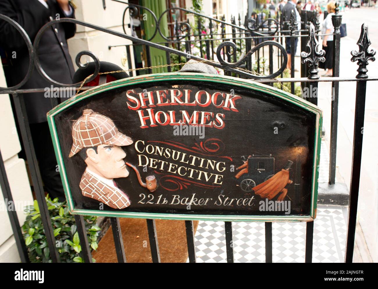 221B baker street Sherlock Holmes museum Stock Photo Alamy
