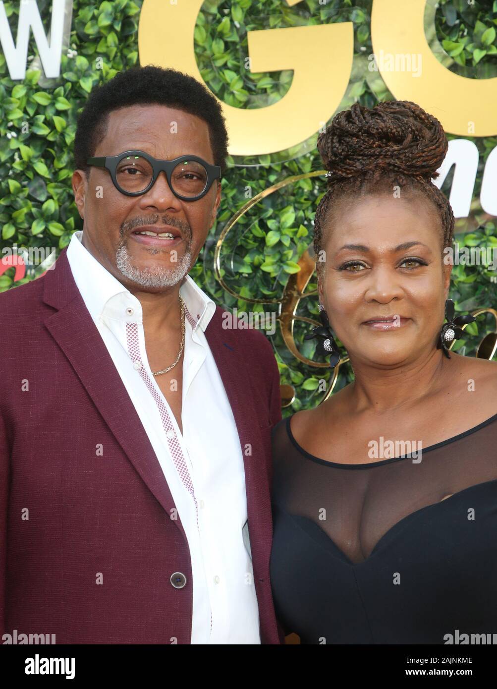 Beverly Hills, USA. 4th Jan, 2020. Judge Mathis, Linda Reese, at the ...