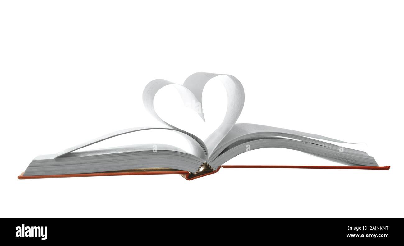 Love for educational reading and learning from books Stock Photo