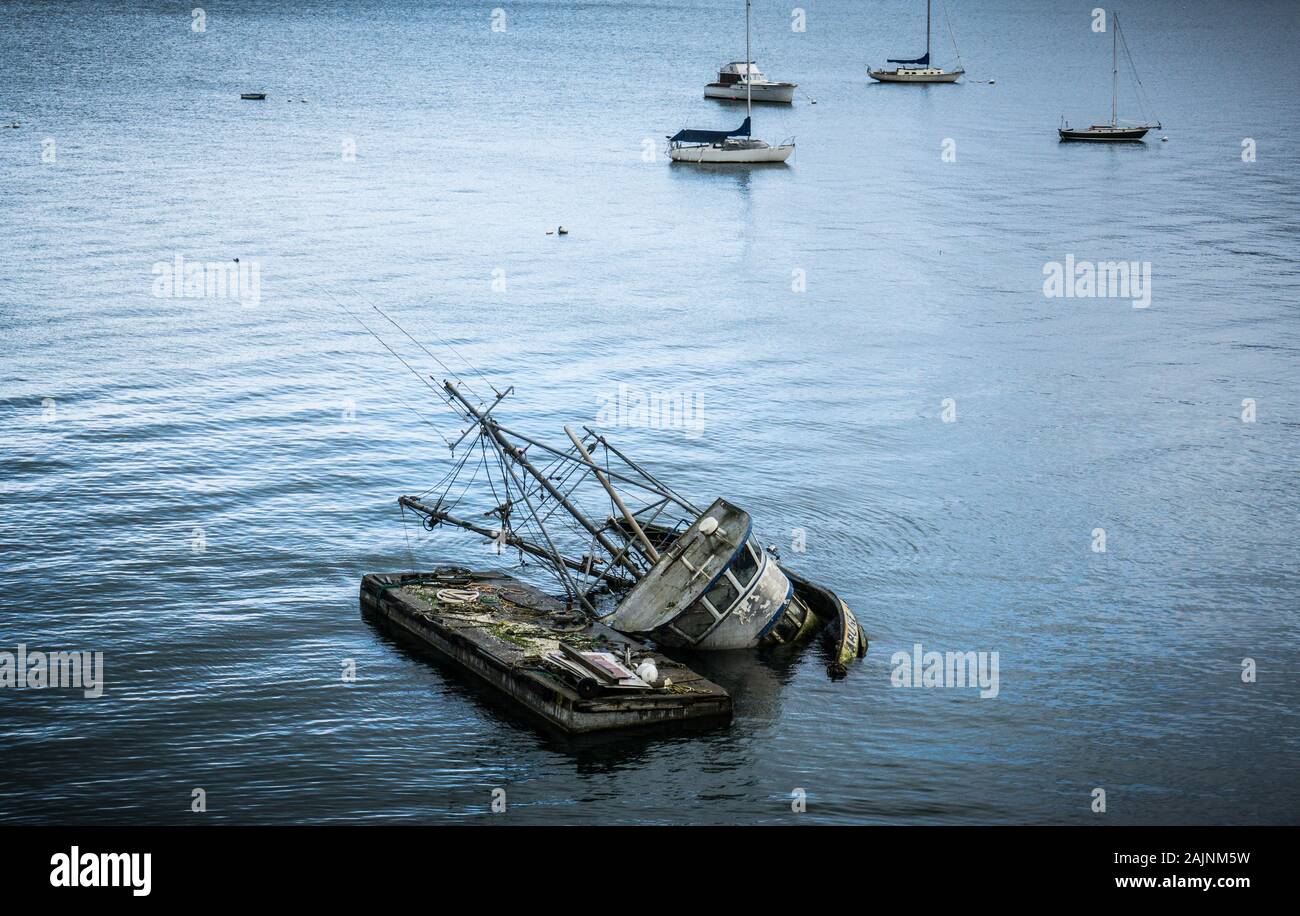 Boat junkyard hires stock photography and images Alamy