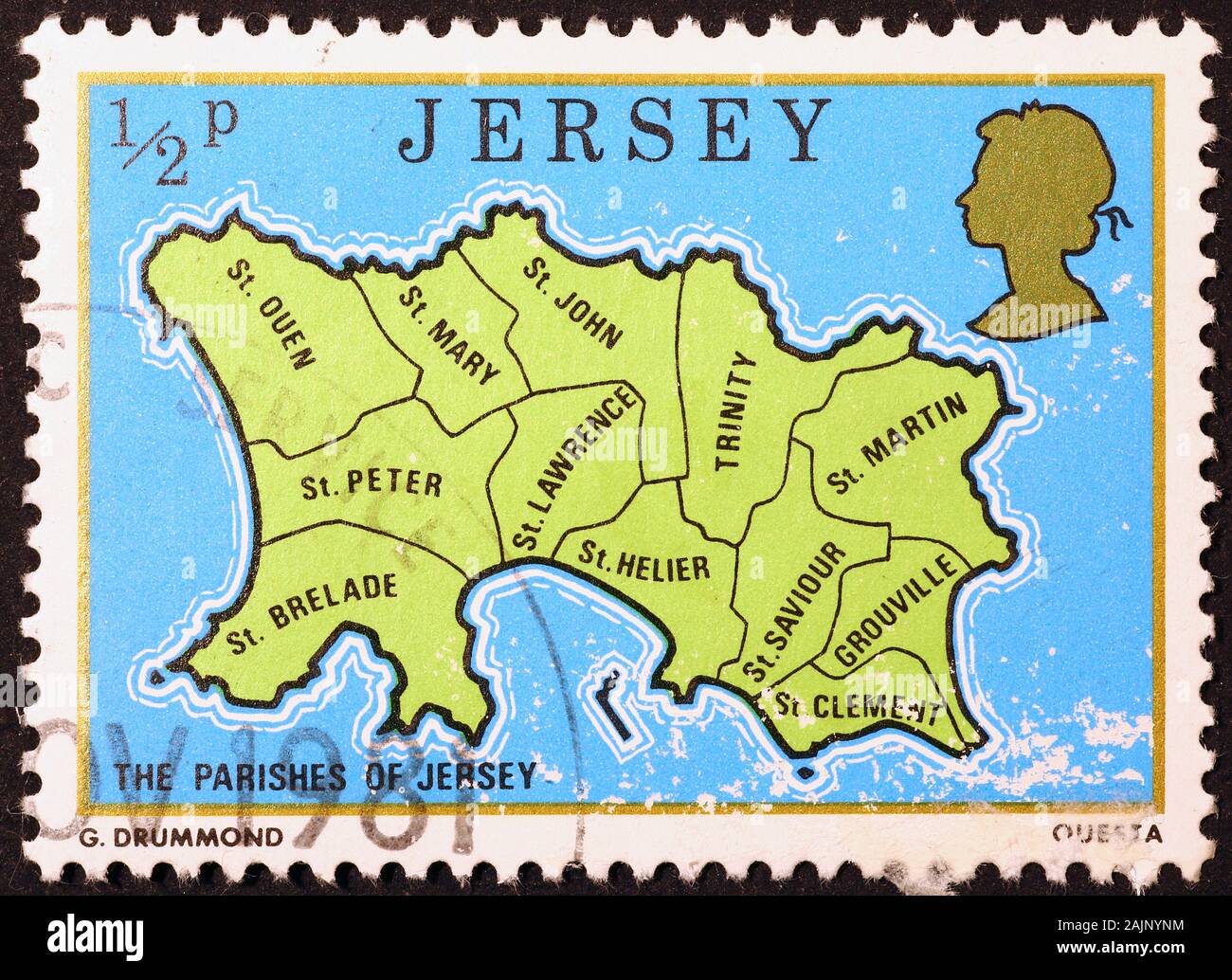 Map Of Jersey Uk High Resolution Stock Photography and Images - Alamy