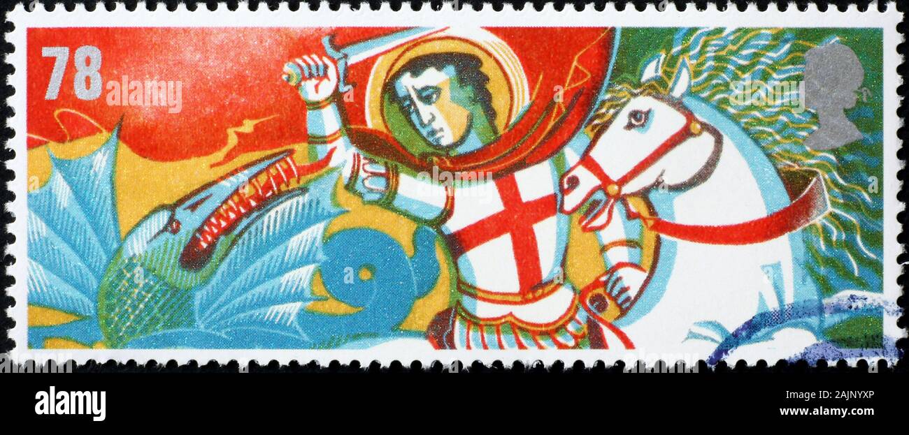 Saint george and the dragon hi-res stock photography and images - Alamy
