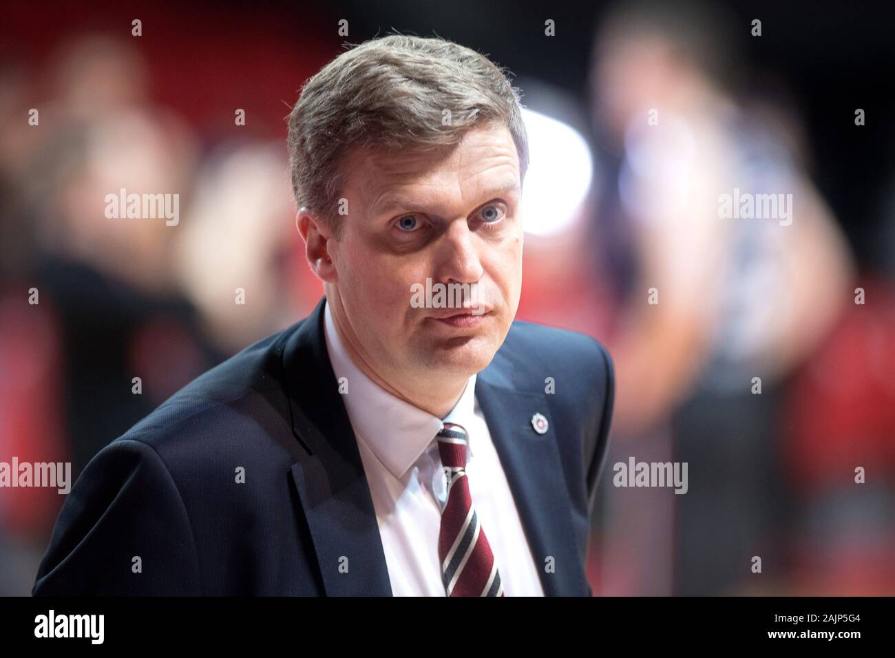 2020 01 04. Head Coach Dainius Adomaitis of basketball club Rytas. Lithuania Stock Photo
