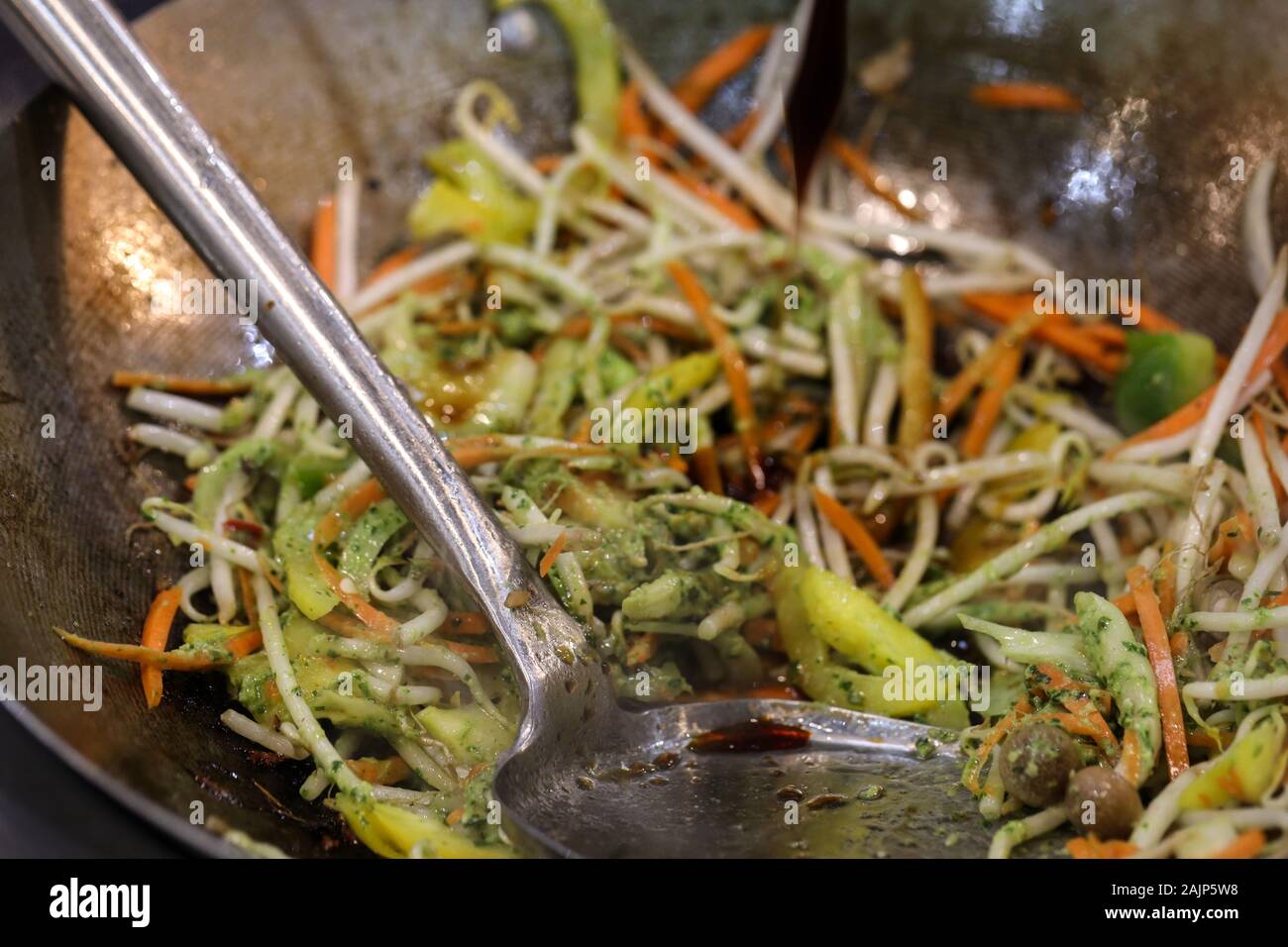 Chicken chow mein a popular oriental dish available at chinese ...