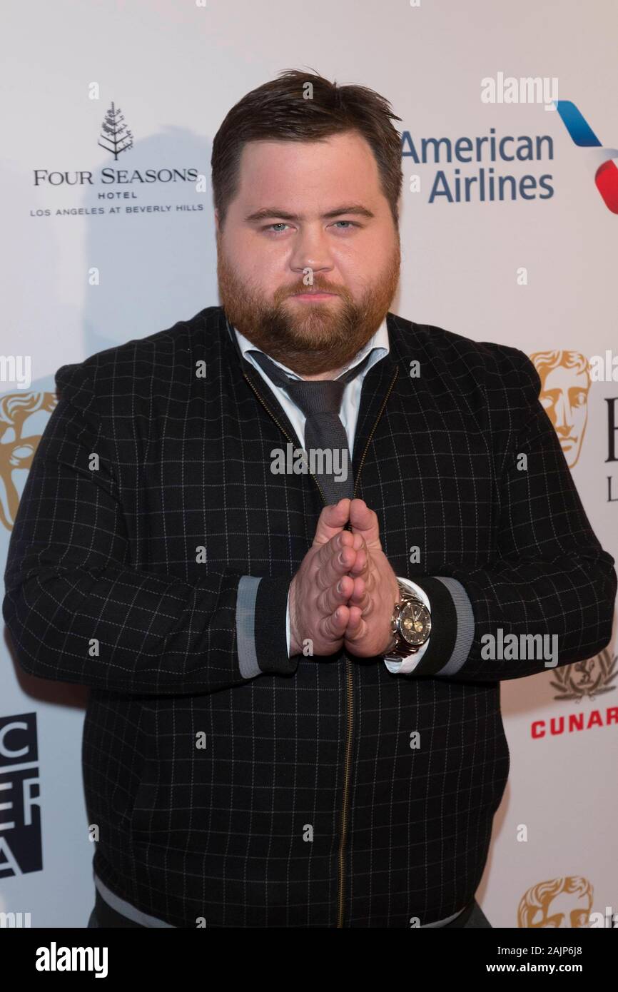 Los Angeles, USA. 05th Jan, 2020. Paul Walter Hauser attends the BAFTA ...