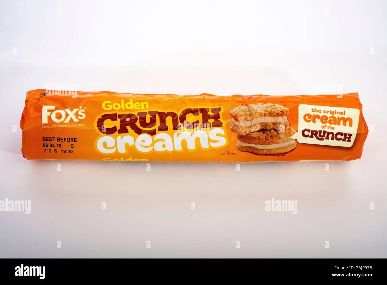 Fox's Golden crunch creams Stock Photo