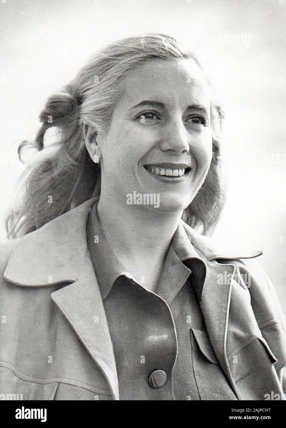 EVITA PERON (1919-1952)  First Lady of Argentina in 1948 Stock Photo