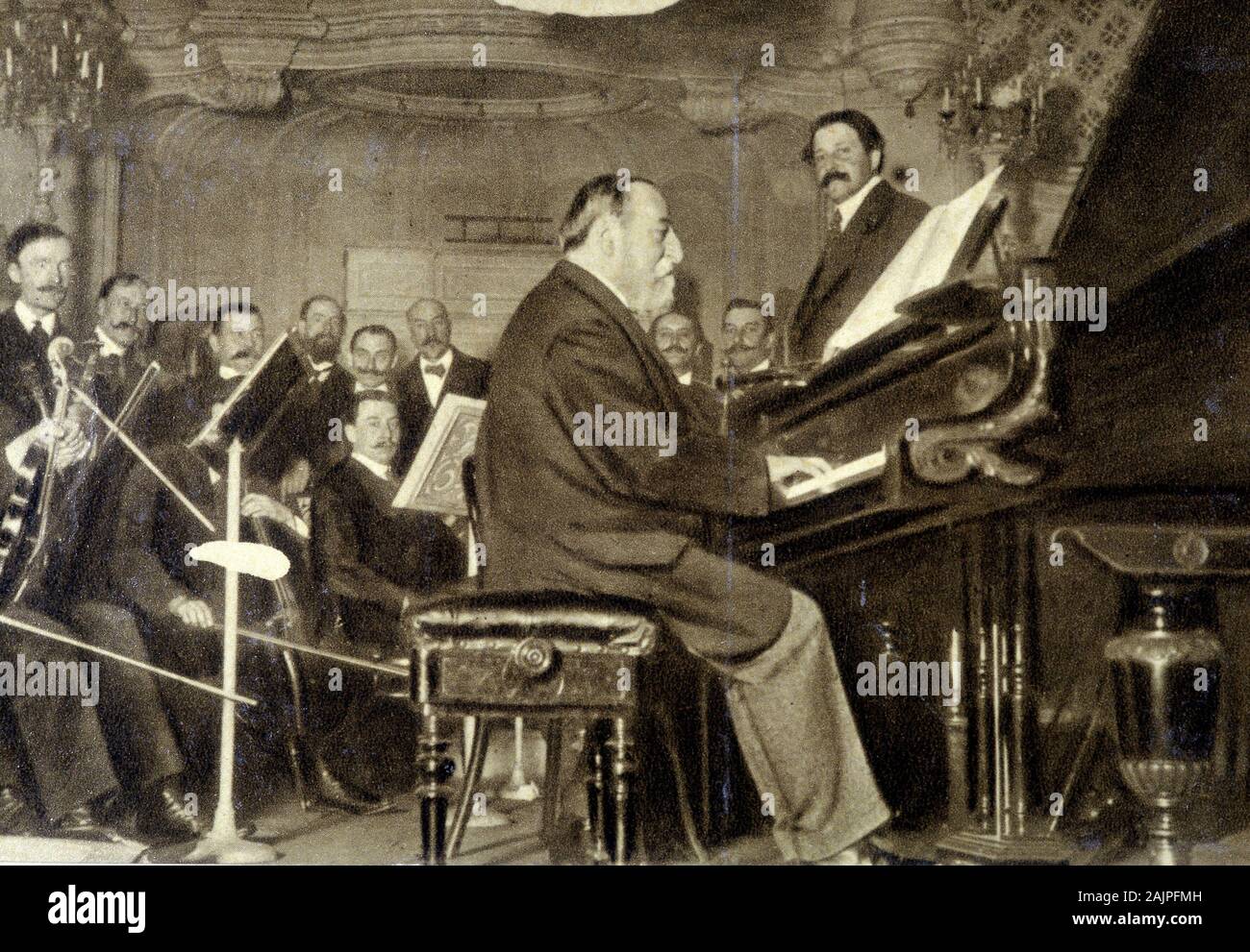 Portrait of Charles Camille Saint-Saëns (1835 - 1921) - The Online Portrait  Gallery