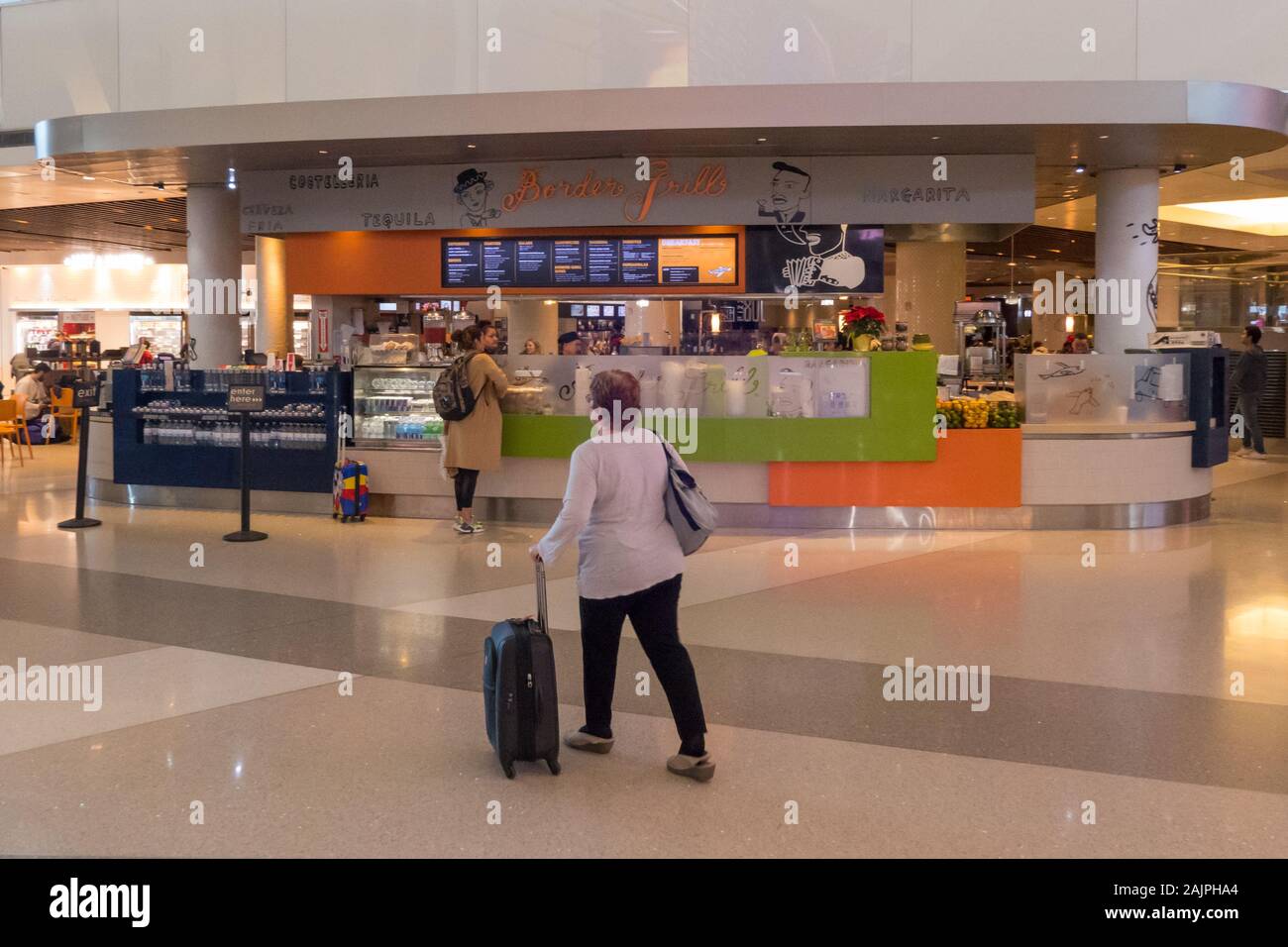 Border Grill restaurant and bar in LAX airport Stock Photo Alamy