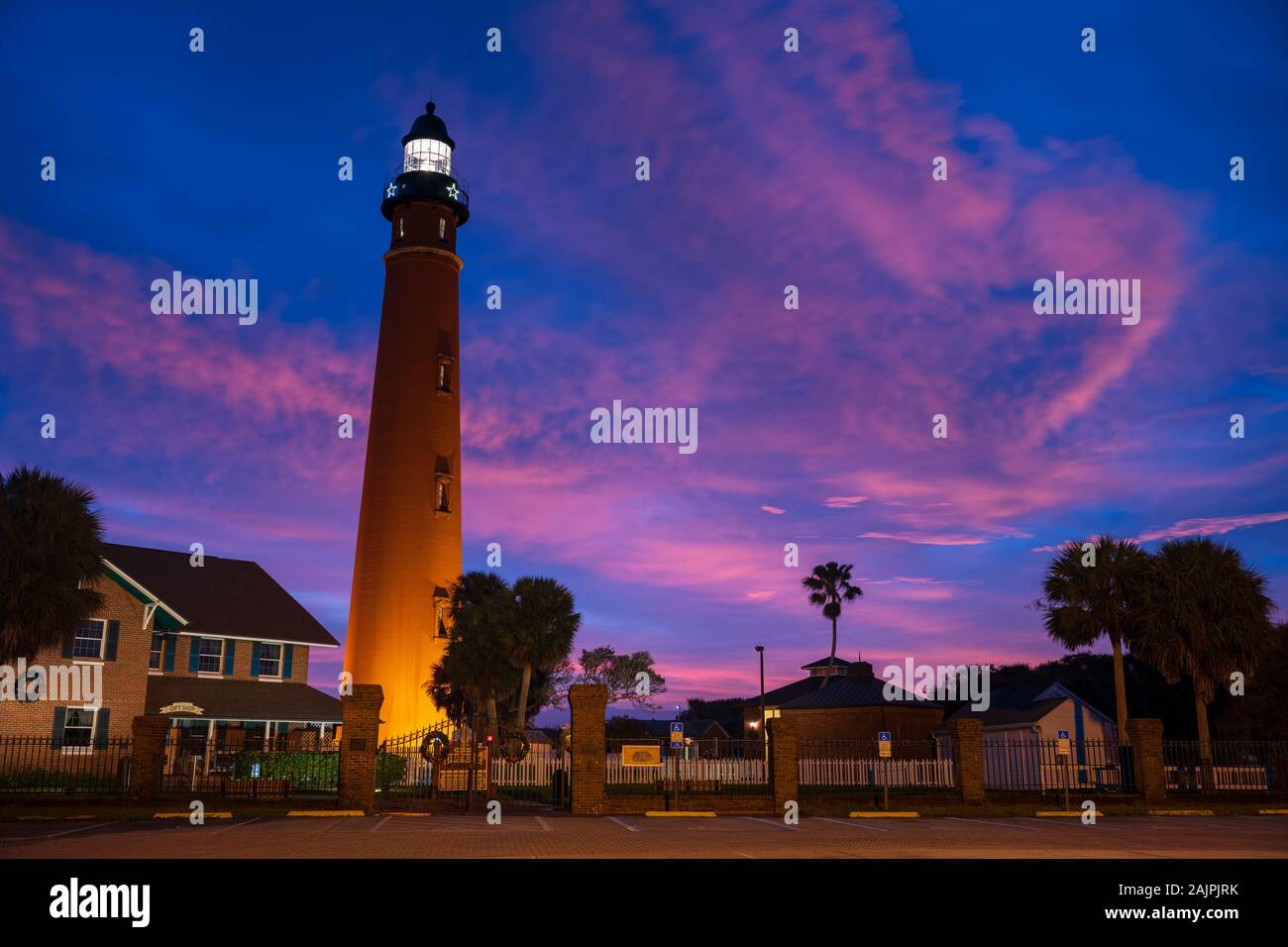 The Ponce de Leon Inlet Light, a lighthouse and museum located near