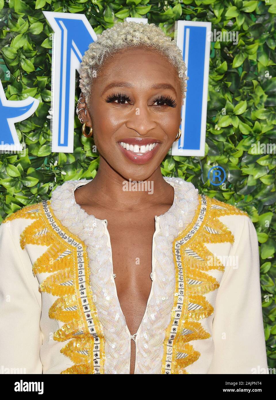 slim fit dress slacks Cynthia Erivo 2024 Tony Awards Gold Sequined Dress