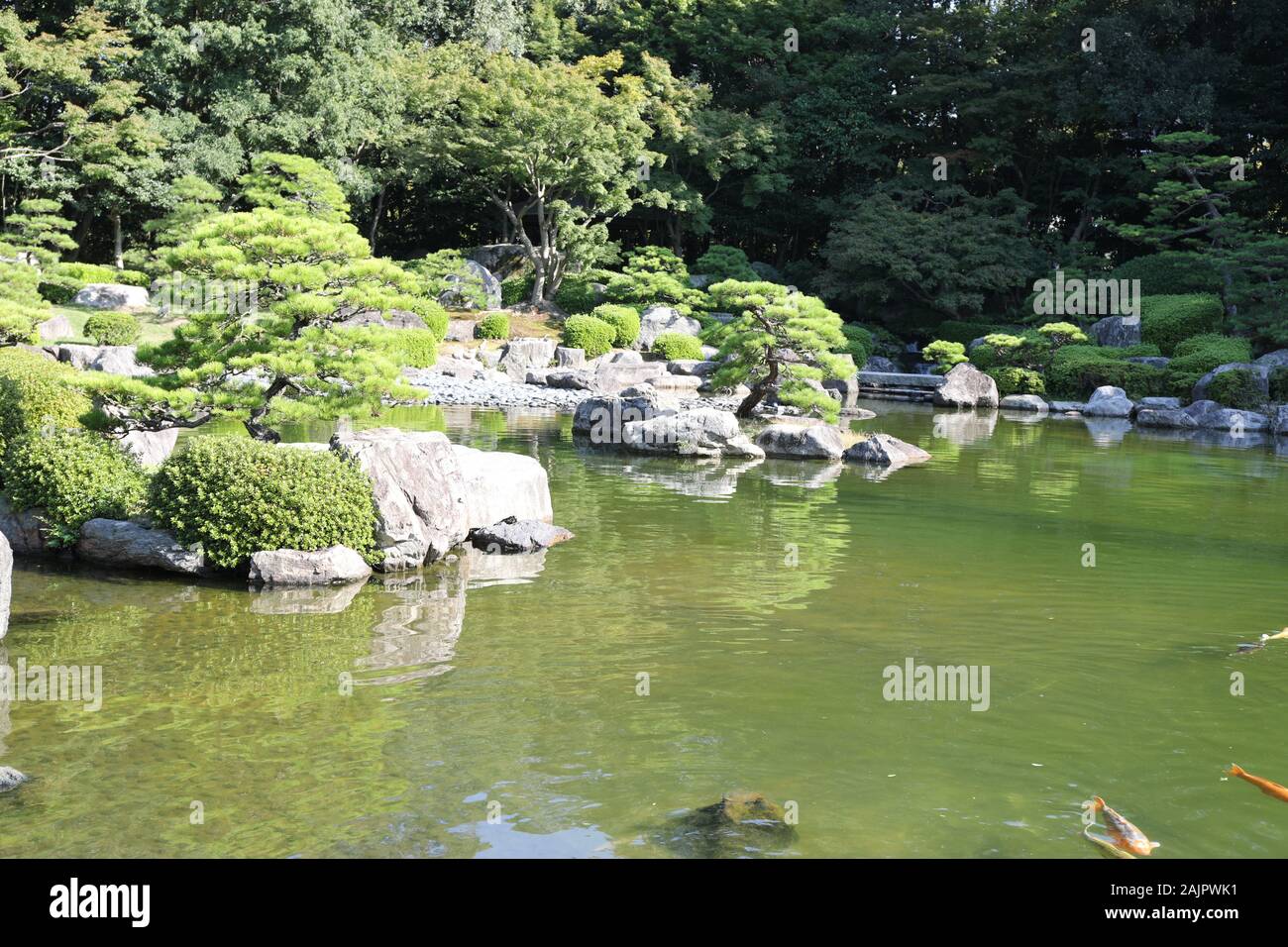 Ohori Park Fukuoka Stock Photo